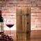 Wooden Wine and Whiskey Gift Box – Rustic Brown Box with Locking Latch and Leather Straps, Ideal for Christmas, Weddings, Champagne, or Beer Gifts (14 × 5 × 5 Inches)